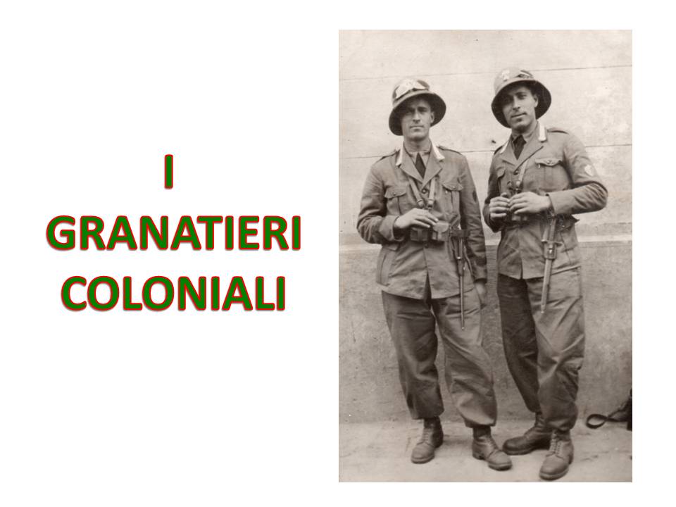  I Coloniali